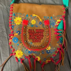 Gypsy Soule purse | NOT ALL WHO WANDER ARE LOST